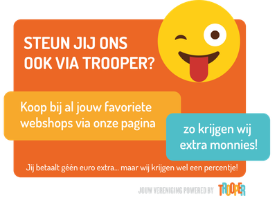 De Tondeloos VZW helpen via Trooper online aankopen